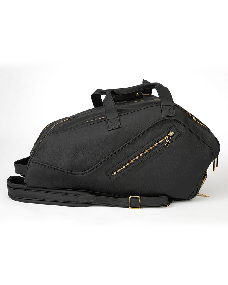 Leather Thermobag Black/Gold