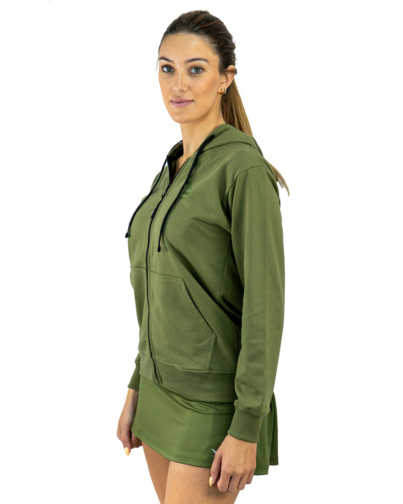 Women's Premium Sweatshirt Olive Green