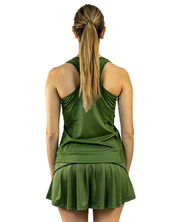 Women's Premium Top Olive Green