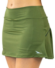 Women's Premium Pleated Skirt Green