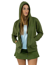 Women's Premium Sweatshirt Olive Green