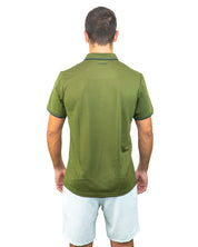 Men's Premium Polo Olive Green