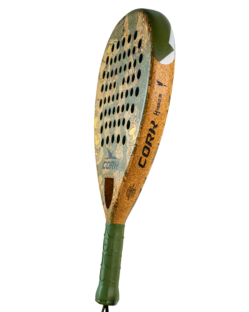 Cork Padel Racket Supreme Hybrid III