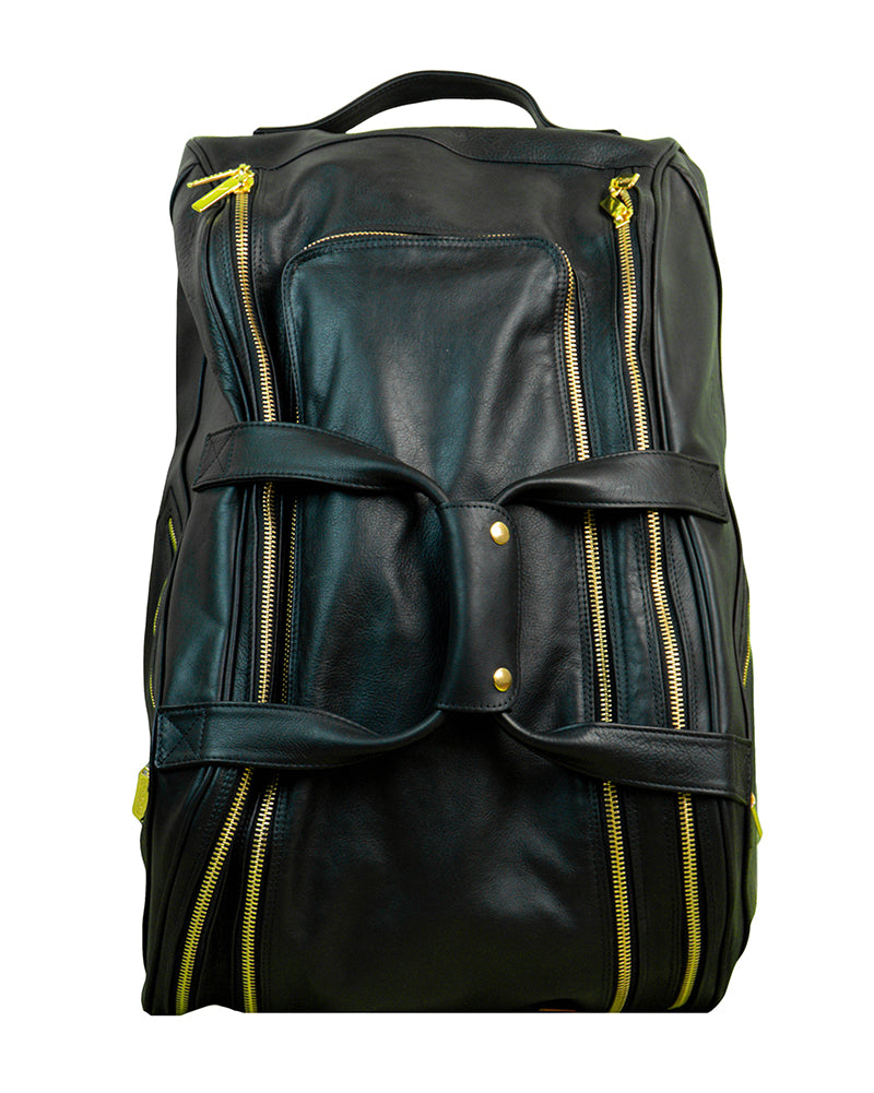 Leather Thermobag Black/Gold